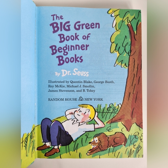 The Big Green Book of Beginner Books by Dr. Seuss - Picture 4 of 6